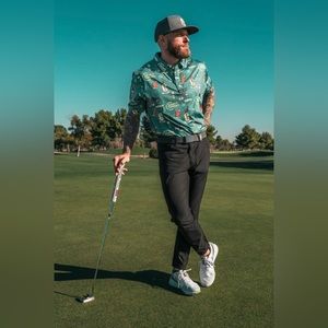 Saint Canary The 16th Hole Polo Golf Sz S Men’s